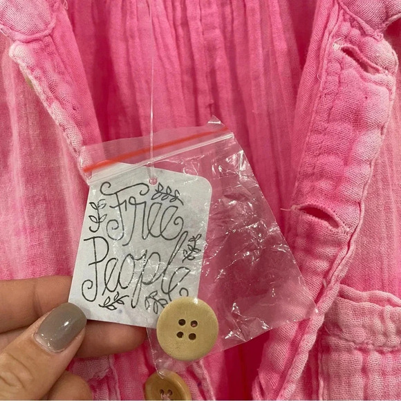 NWT Free People Madrid Double Cloth One Piece XS - Picture 11 of 13